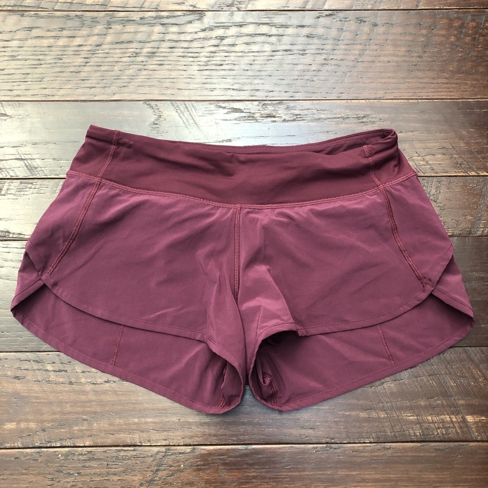 Lululemon speed short, size 6